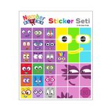Printhome Number Blocks Matematik Eğitici Birim Küp Snapcubes /61-80 Sticker 36 Pcs