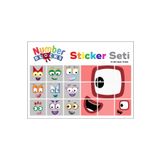 Printhome Number Blocks Matematik Eğitici Birim Küp Snapcubes /91-100 Sticker 18 Pcs