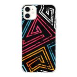 Printify Apple iPhone 11 ile Uyumlu Kapak Eskitme Tasarımlı 1mm Fit Şeffaf Silikon Kılıf