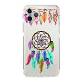 Printify Apple iPhone 11 Pro Max ile Uyumlu Nazar Boncuğu 6 Baskılı Kamera Korumalı Şeffaf Silikon Kılıf