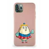 Printify Apple Iphone 11 Pro Max Soft Premier Kapak Puff Tasarımlı Silikon Pudra Kılıf