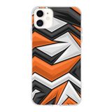 Printify Apple iPhone 11 Uyumlu Kapak Grafiti Style Tasarımlı 1mm Fit Şeffaf Silikon Kılıf