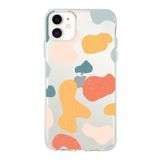 Printify Apple iPhone 11 Uyumlu Kapak Grunge Tasarımlı 1mm Fit Şeffaf Silikon Kılıf