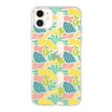 Printify Apple iPhone 11 Uyumlu Kapak Memphis Desen - 3 Tasarımlı 1mm Fit Şeffaf Silikon Kılıf