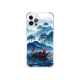 Printify Apple iPhone 11pro ile Uyumlu Simya Serisi Sonsuz Akış Tasarımlı Uv Baskılı Köşe Korumalı Antişok Kılıf
