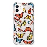Printify Apple iPhone 12 Mini Uyumlu Water Color 2 Baskılı Şeffaf Köşe Korumalı Antişok Kılıf
