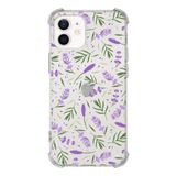 Printify Apple iPhone 12 Mini Uyumlu Water Color 3 Baskılı Şeffaf Köşe Korumalı Antişok Kılıf