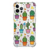 Printify Apple iPhone 12 Pro Uyumlu Water Color 4 Baskılı Şeffaf Köşe Korumalı Antişok Kılıf