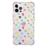 Printify Apple iPhone 12 Pro Uyumlu Water Color 6 Baskılı Şeffaf Köşe Korumalı Antişok Kılıf