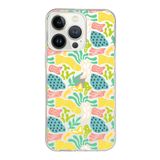 PrintiFy Apple iPhone 13 Pro Max ile Uyumlu Kapak Memphis Desen - 3 Tasarımlı 1mm Fit Şeffaf Silikon Kılıf