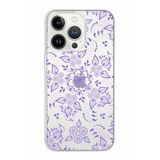 PrintiFy Apple iPhone 13 Pro Max ile Uyumlu Kapak Nostalji Desen - D Tasarımlı 1mm Fit Şeffaf Silikon Kılıf