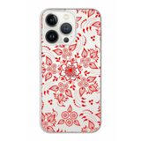 PrintiFy Apple iPhone 13 Pro Max ile Uyumlu Kapak Nostalji Desen - E Tasarımlı 1mm Fit Şeffaf Silikon Kılıf
