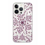 PrintiFy Apple iPhone 13 Pro Max ile Uyumlu Kapak Nostalji Desen - F Tasarımlı 1mm Fit Şeffaf Silikon Kılıf
