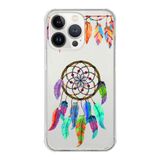 Printify Apple iPhone 13 Pro Max Uyumlu Nazar Boncuğu 6 Baskılı Şeffaf Köşe Korumalı Antişok Kılıf