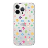 Printify Apple iPhone 13 Pro Max Uyumlu Water Color 6 Baskılı Şeffaf Köşe Korumalı Antişok Kılıf