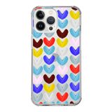 Printify Apple iPhone 13 Pro Uyumlu Water Color 1 Baskılı Şeffaf Köşe Korumalı Antişok Kılıf