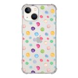 Printify Apple iPhone 13 Uyumlu Water Color 6 Baskılı Şeffaf Köşe Korumalı Antişok Kılıf