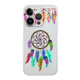 Printify Apple iPhone 14 Pro Max ile Uyumlu Nazar Boncuğu 6 Baskılı Kamera Korumalı Şeffaf Silikon Kılıf