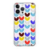 Printify Apple iPhone 14 Pro Max Uyumlu Water Color 1 Baskılı Şeffaf Köşe Korumalı Antişok Kılıf
