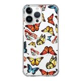 Printify Apple iPhone 14 Pro Max Uyumlu Water Color 2 Baskılı Şeffaf Köşe Korumalı Antişok Kılıf