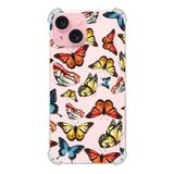 Printify Apple iPhone 15 Plus Uyumlu Water Color 2 Baskılı Şeffaf Köşe Korumalı Antişok Kılıf