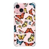 Printify Apple iPhone 15 Uyumlu Water Color 2 Baskılı Şeffaf Köşe Korumalı Antişok Kılıf