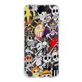 PrintiFy Apple iPhone 6S Plus ile Uyumlu Kapak Anime Tasarımlı 1mm Fit Şeffaf Silikon Kılıf