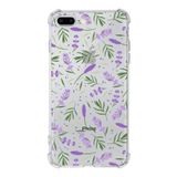 Printify Apple iPhone 7 Plus Uyumlu Water Color 3 Baskılı Şeffaf Köşe Korumalı Antişok Kılıf