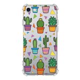 Printify Apple iPhone 7 Uyumlu Water Color 4 Baskılı Şeffaf Köşe Korumalı Antişok Kılıf
