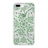PrintiFy Apple iPhone 8 Plus ile Uyumlu Kapak Nostalji Desen - A Tasarımlı 1mm Fit Şeffaf Silikon Kılıf