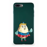 Printify Apple Iphone 8 Plus Soft Premier Kapak Puff Tasarımlı Silikon Kılıf - Yeşil