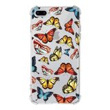 Printify Apple iPhone 8 Plus Uyumlu Water Color 2 Baskılı Şeffaf Köşe Korumalı Antişok Kılıf