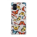PrintiFy Galaxy M51 Uyumlu Water Color 2 Baskılı Şeffaf Köşe Korumalı Antişok Kılıf