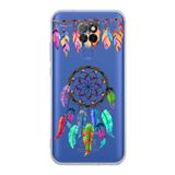 PrintiFy General Mobile GM 20 ile Uyumlu Nazar Boncuğu 6 Kamera Korumalı Şeffaf Silikon Kılıf