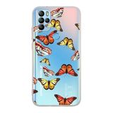 PrintiFy General Mobile GM 21 Pro ile Uyumlu 1mm Slim Fit Water Color 2 Baskılı Şeffaf Kılıf