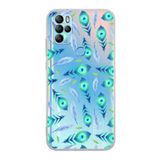 PrintiFy General Mobile GM 21 Pro ile Uyumlu Nazar Boncuğu 3 Kamera Korumalı Şeffaf Silikon Kılıf