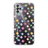 PrintiFy GM 21 Pro New Edition ile Uyumlu 1mm Slim Fit Water Color 6 Baskılı Silikon Şeffaf Kılıf