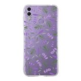 PrintiFy Huawei Honor 8C ile Uyumlu 1mm Slim Fit Water Color 3 Baskılı Şeffaf Kılıf