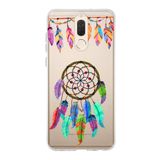 PrintiFy Huawei Mate 10 Lite ile Uyumlu 1mm Slim Fit Nazar Boncuğu 6 Baskılı Şeffaf Kılıf