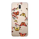 PrintiFy Huawei Mate 10 Lite ile Uyumlu 1mm Slim Fit Water Color 2 Baskılı Şeffaf Kılıf