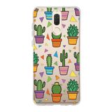 PrintiFy Huawei Mate 10 Lite ile Uyumlu 1mm Slim Fit Water Color 4 Baskılı Şeffaf Kılıf