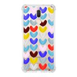 PrintiFy Huawei Mate 10 Lite Uyumlu Water Color 1 Baskılı Şeffaf Köşe Korumalı Antişok Kılıf