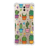 PrintiFy Huawei Mate 10 Lite Uyumlu Water Color 4 Baskılı Şeffaf Köşe Korumalı Antişok Kılıf