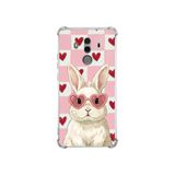 PrintiFy Huawei Mate 10 Pro ile Uyumlu Pembe Pötikare Serisi Pembe Zıpzıp Tasarımlı Uv Baskılı Köşe Korumalı Antişok Kılıf