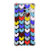 PrintiFy Huawei Mate 10 Pro Uyumlu Water Color 1 Baskılı Şeffaf Köşe Korumalı Antişok Kılıf