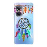 PrintiFy Huawei Nova 9 Se ile Uyumlu Nazar Boncuğu 6 Baskılı Kamera Korumalı Şeffaf Silikon Kılıf
