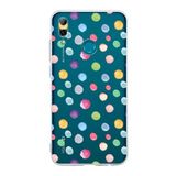 PrintiFy Huawei P Smart 2019 ile Uyumlu Water Color 6 Kamera Korumalı Şeffaf Kılıf