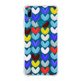 Printify Huawei P Smart 2019 Uyumlu Water Color 1 Baskılı Şeffaf Köşe Korumalı Antişok Kılıf