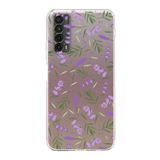 PrintiFy Huawei P Smart 2021 ile Uyumlu Water Color 3 Kamera Korumalı Şeffaf Kılıf