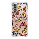 Printify Huawei P Smart 2021 Uyumlu Water Color 2 Baskılı Şeffaf Köşe Korumalı Antişok Kılıf